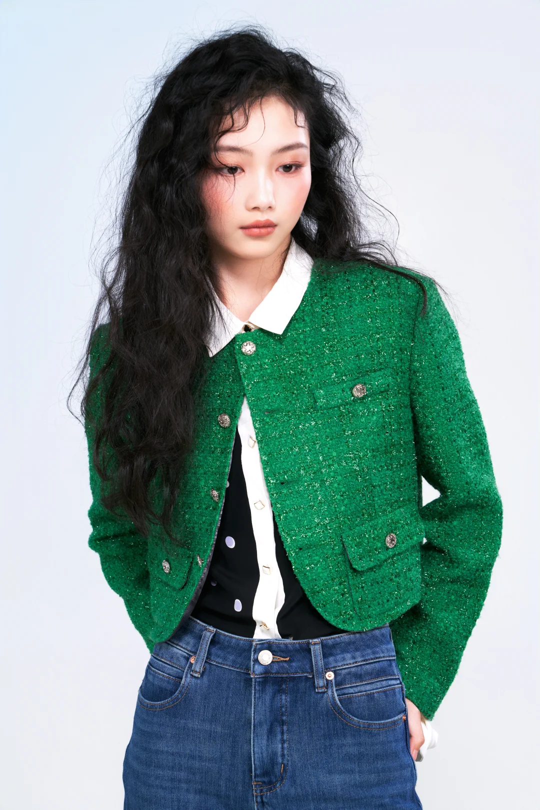 美颜暴击！ 少女感杂志风写真