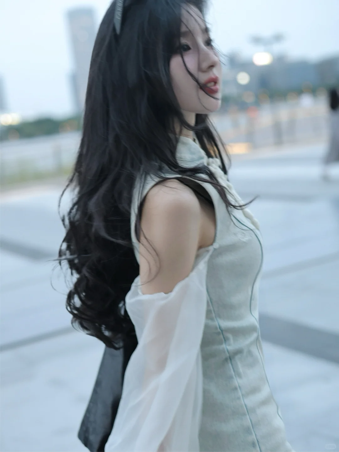 闺闺说今天有点女人味