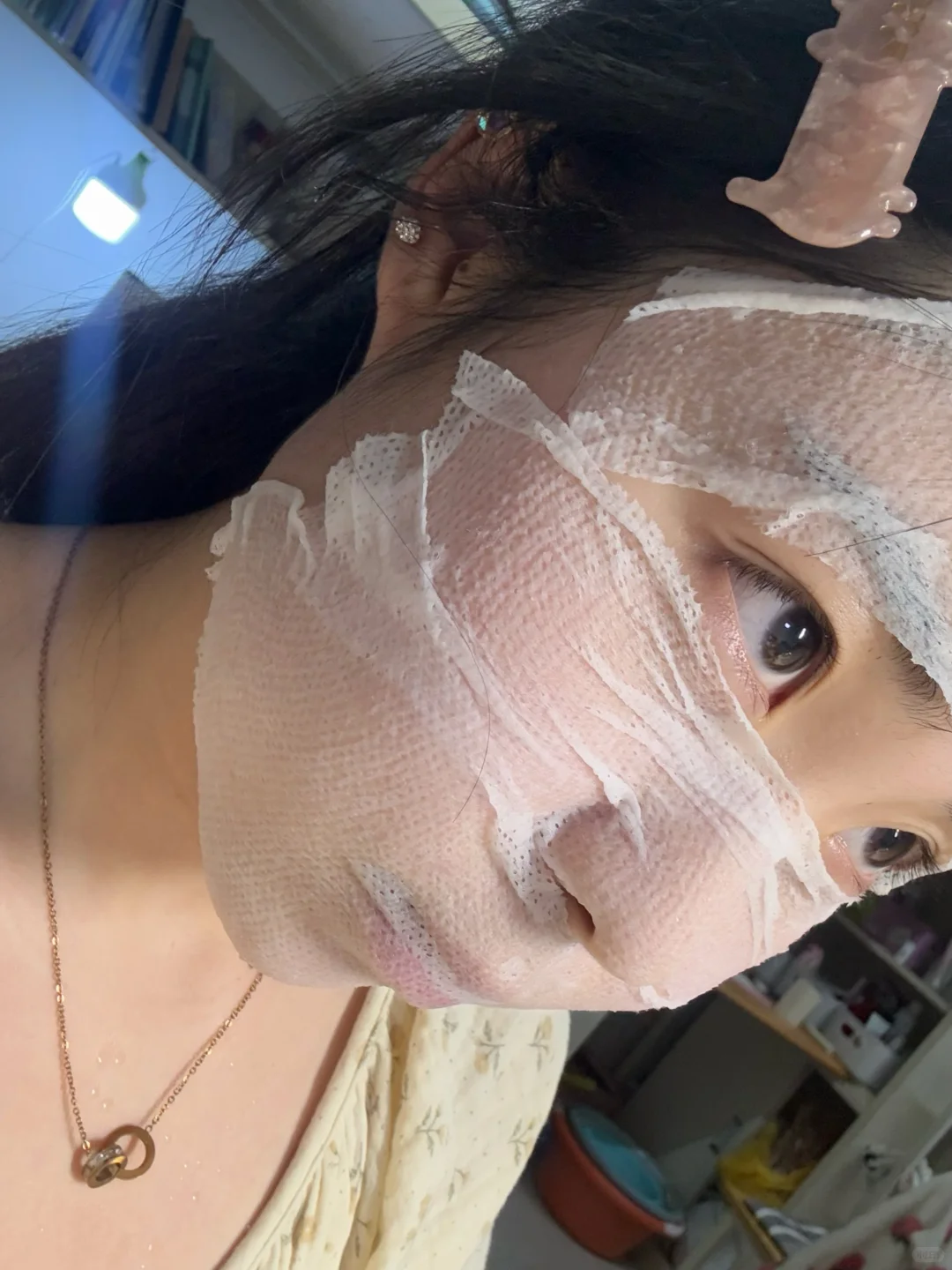 素颜，这样皮肤算好吗？