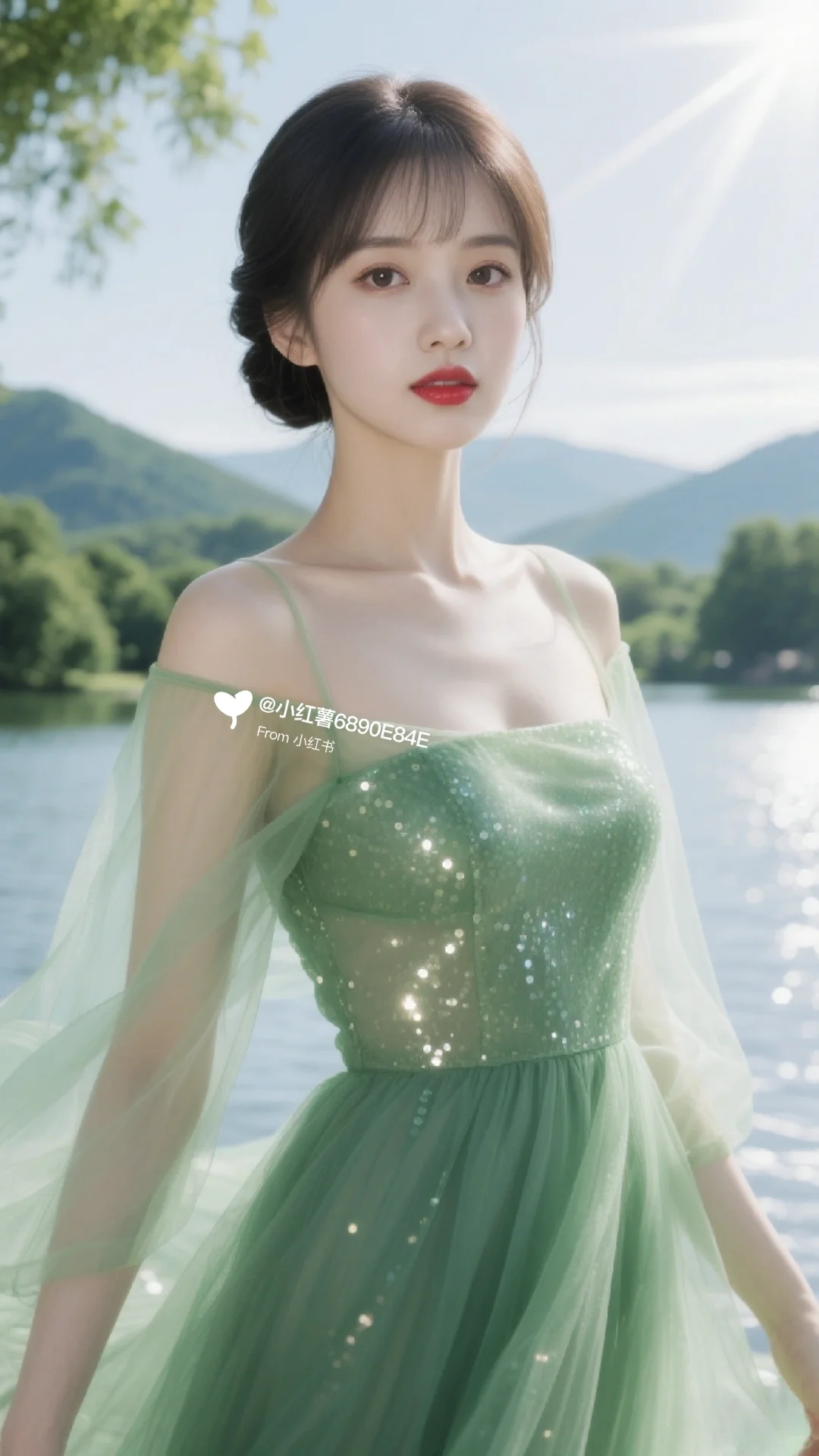美女唯美壁纸头像(5)