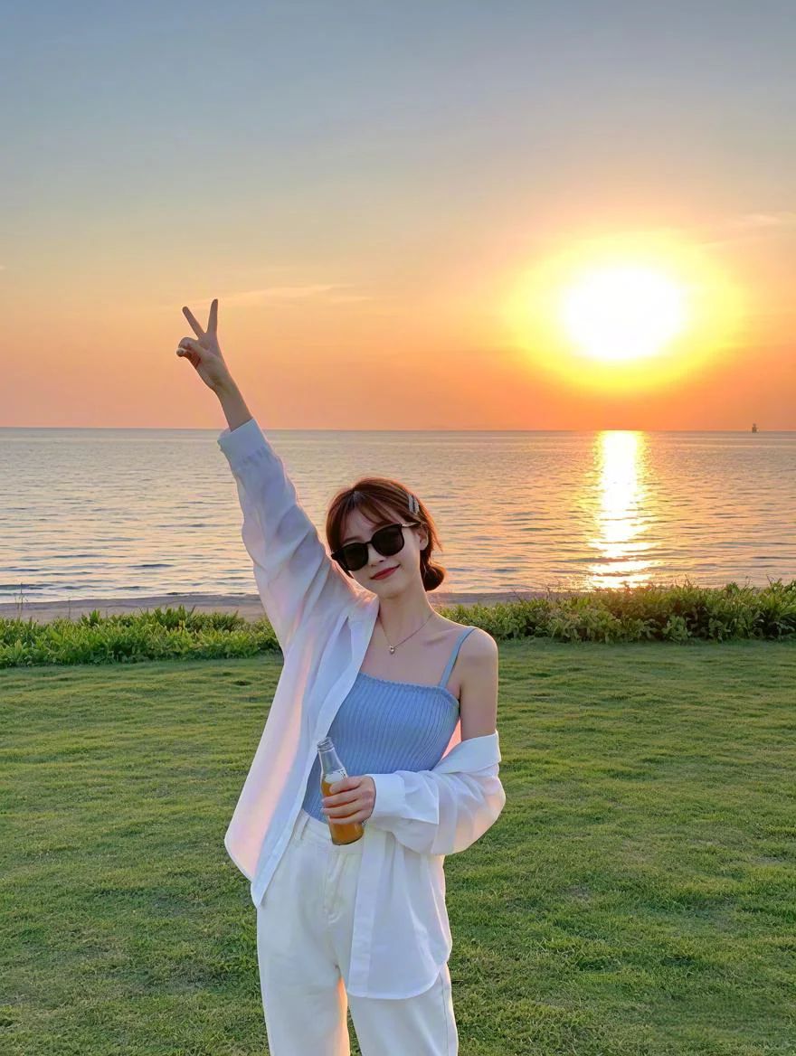女生头像 夏日氛围感治愈系女头
