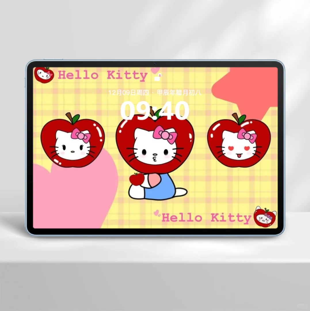 ipad壁纸｜HelloKitty超可爱平板壁纸
