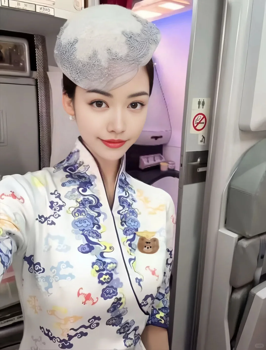 抓个机会也cos个空姐