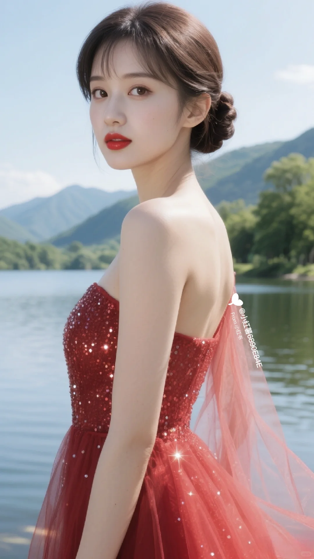 美女唯美壁纸头像(5)