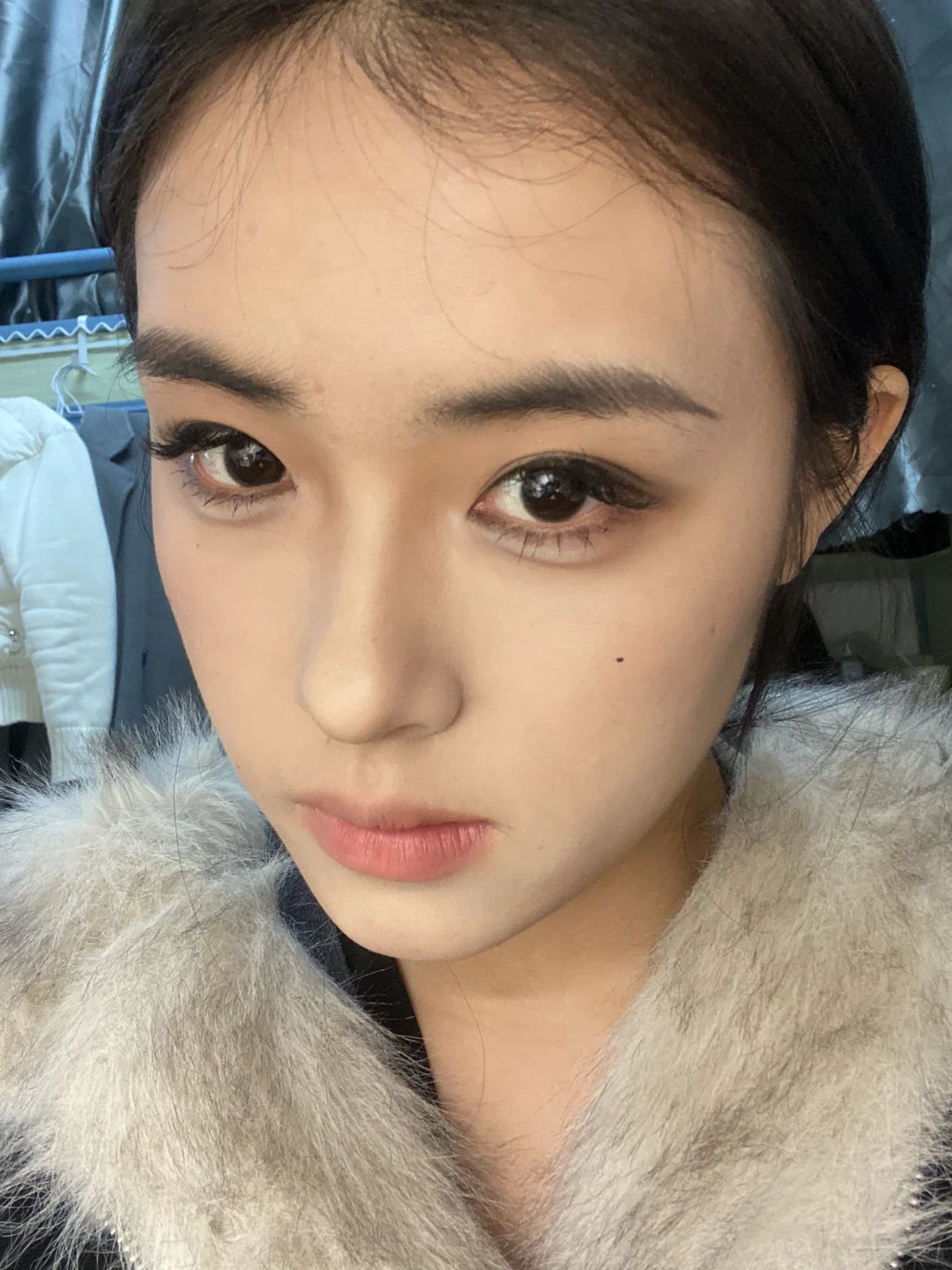 眼睛大了真的显脸小