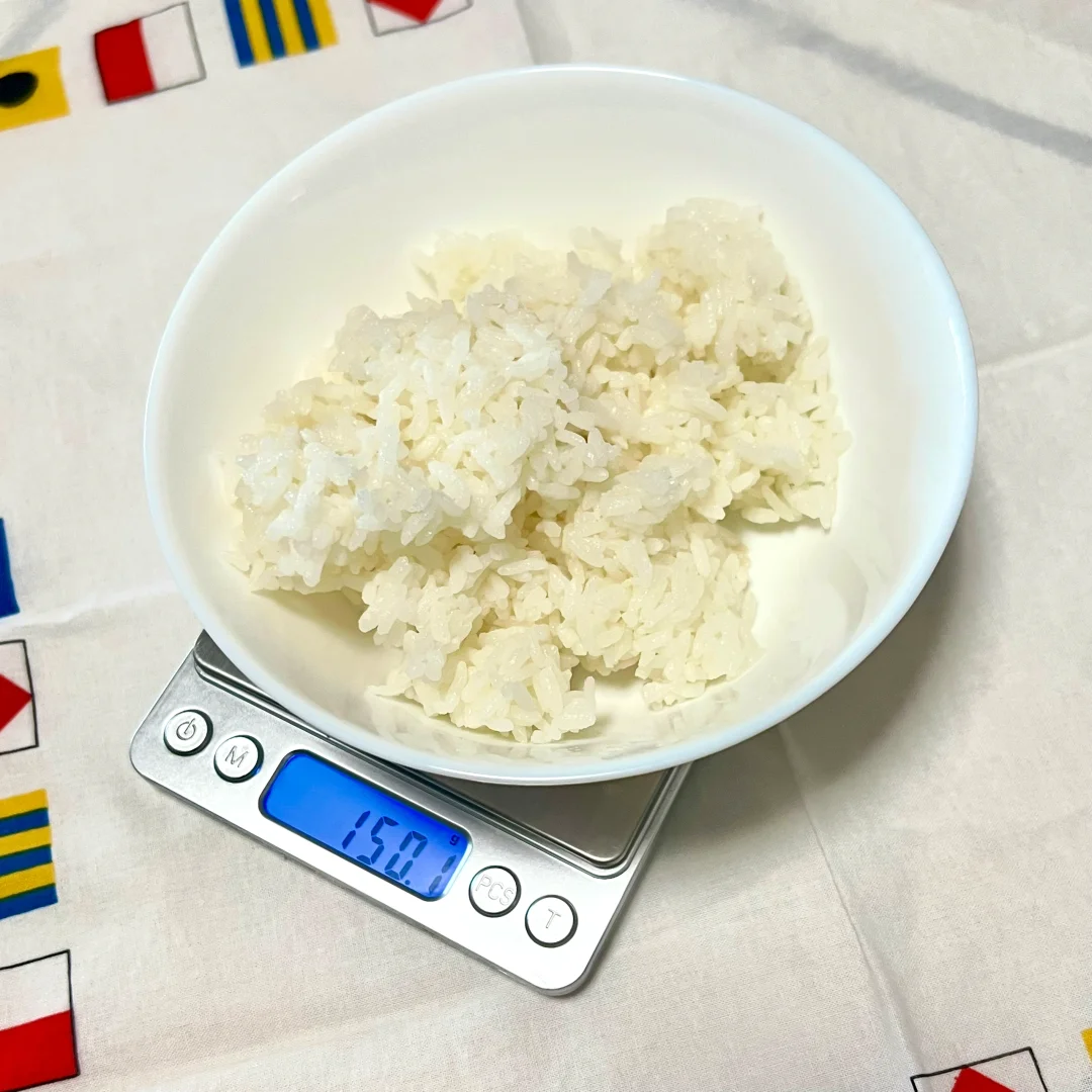 减肥不敢多吃米饭？50g到300g米饭实拍对比🔥