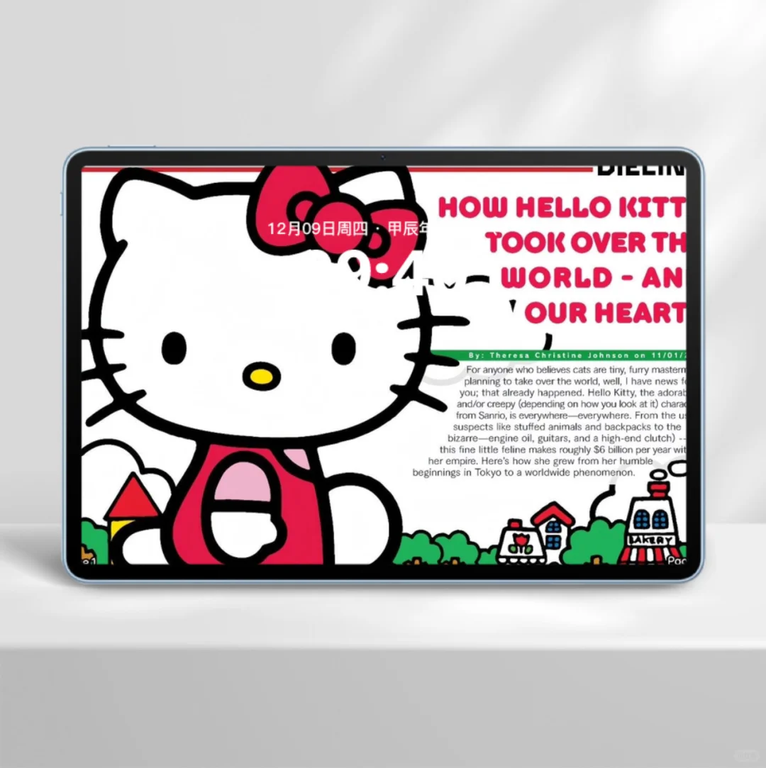 ipad壁纸｜HelloKitty超可爱平板壁纸