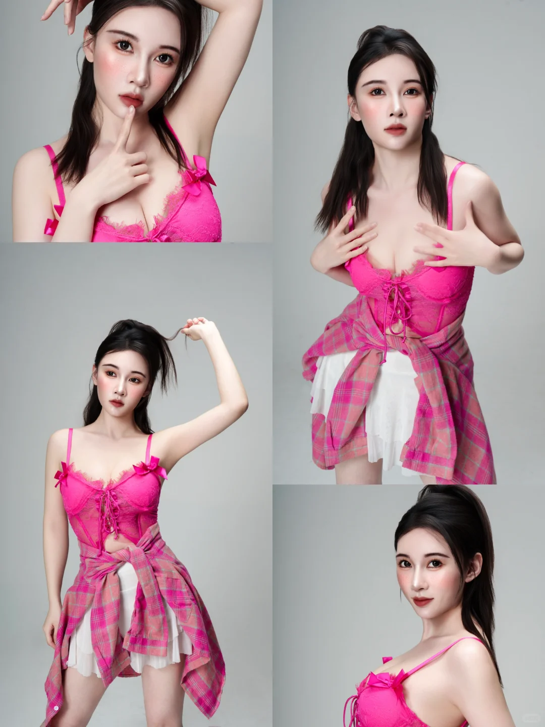 她真的有点美❤️～～～～