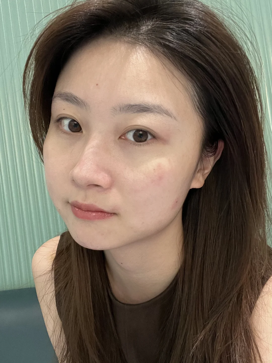 淡颜方圆脸｜素颜透亮