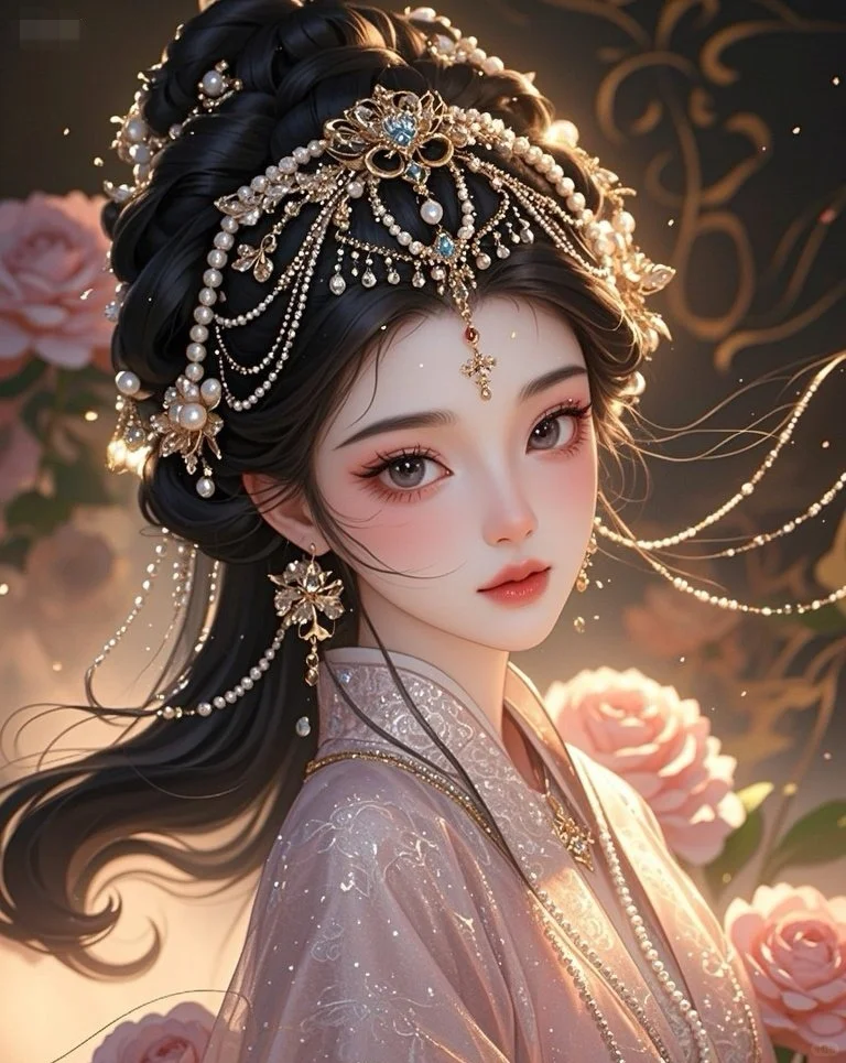 九美人图你更爱哪一位？比花娇艳！🌸