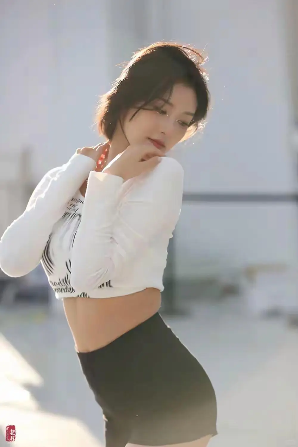 怎么看都很舒服的气质美女～