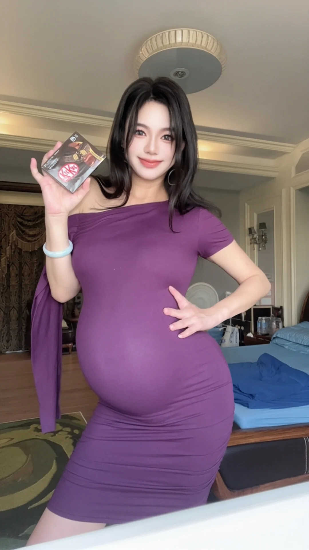 🟣肚子越大穿得越辣