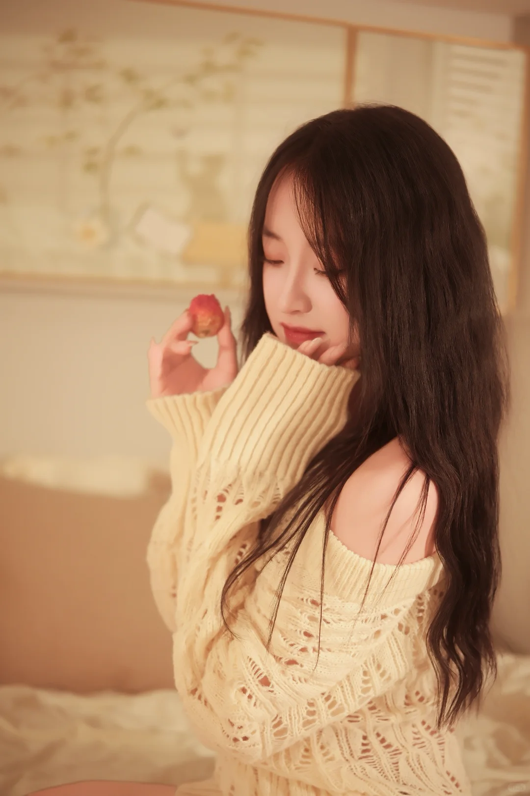 好喜欢这张！被她迷住了！🍎