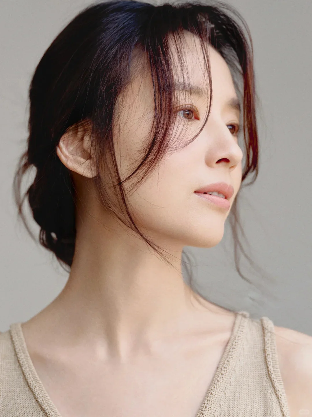 不愧是骨相感美人！
