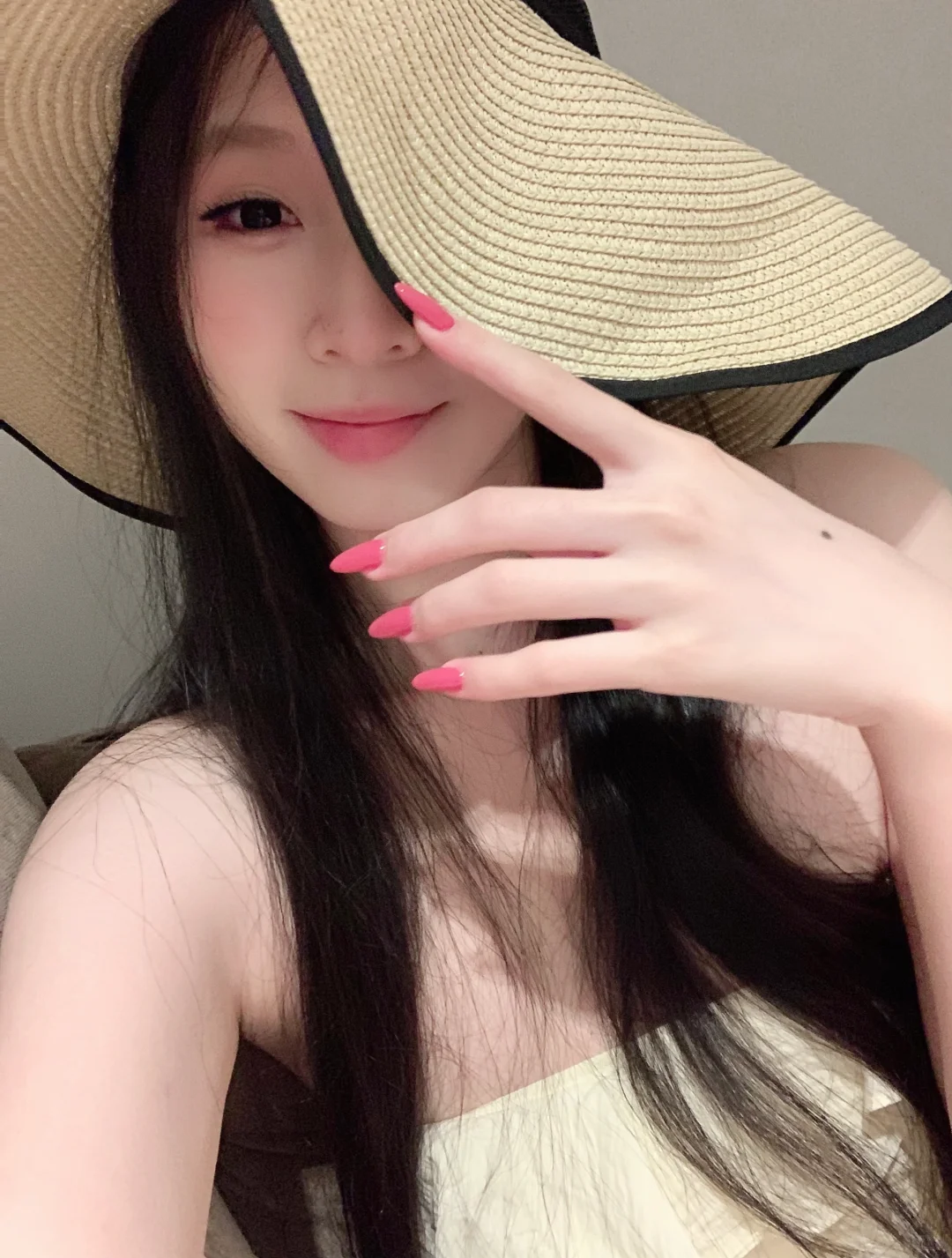 玫红色确实嗲嗲的