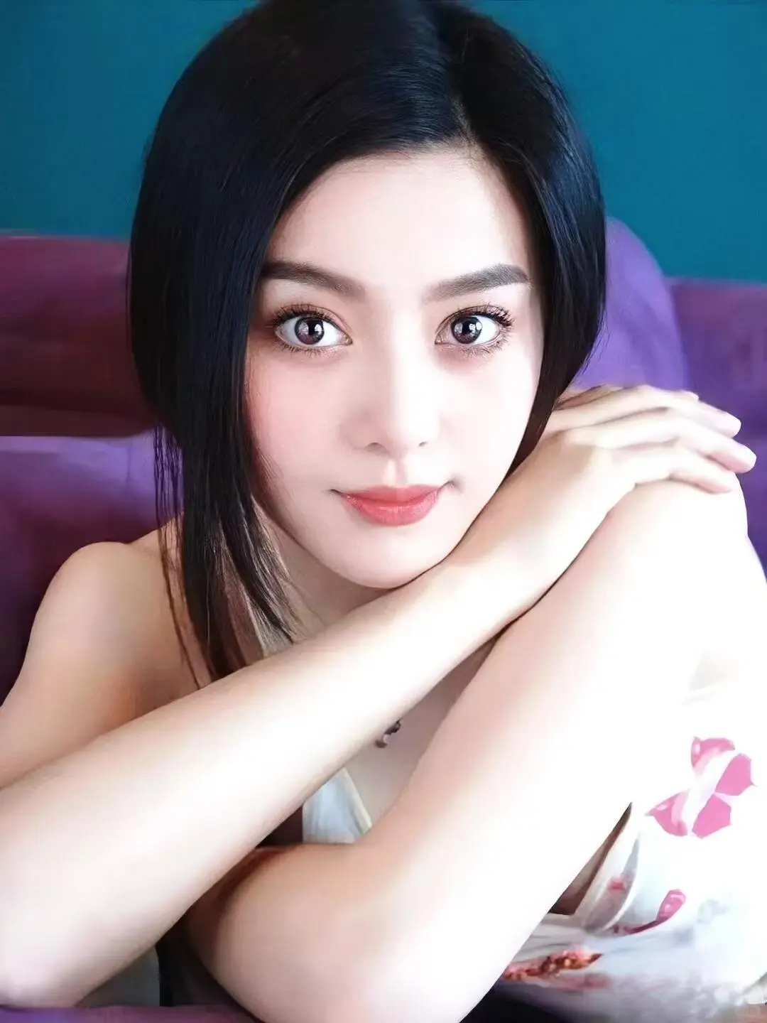 不敢想现实中她眼睛有多大❗️
