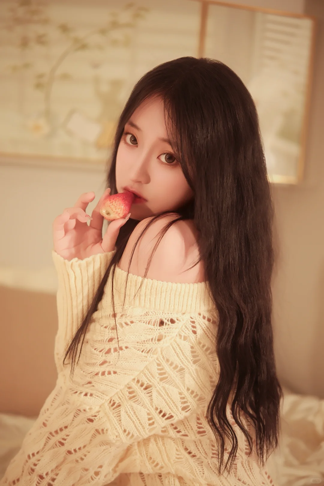 好喜欢这张！被她迷住了！🍎