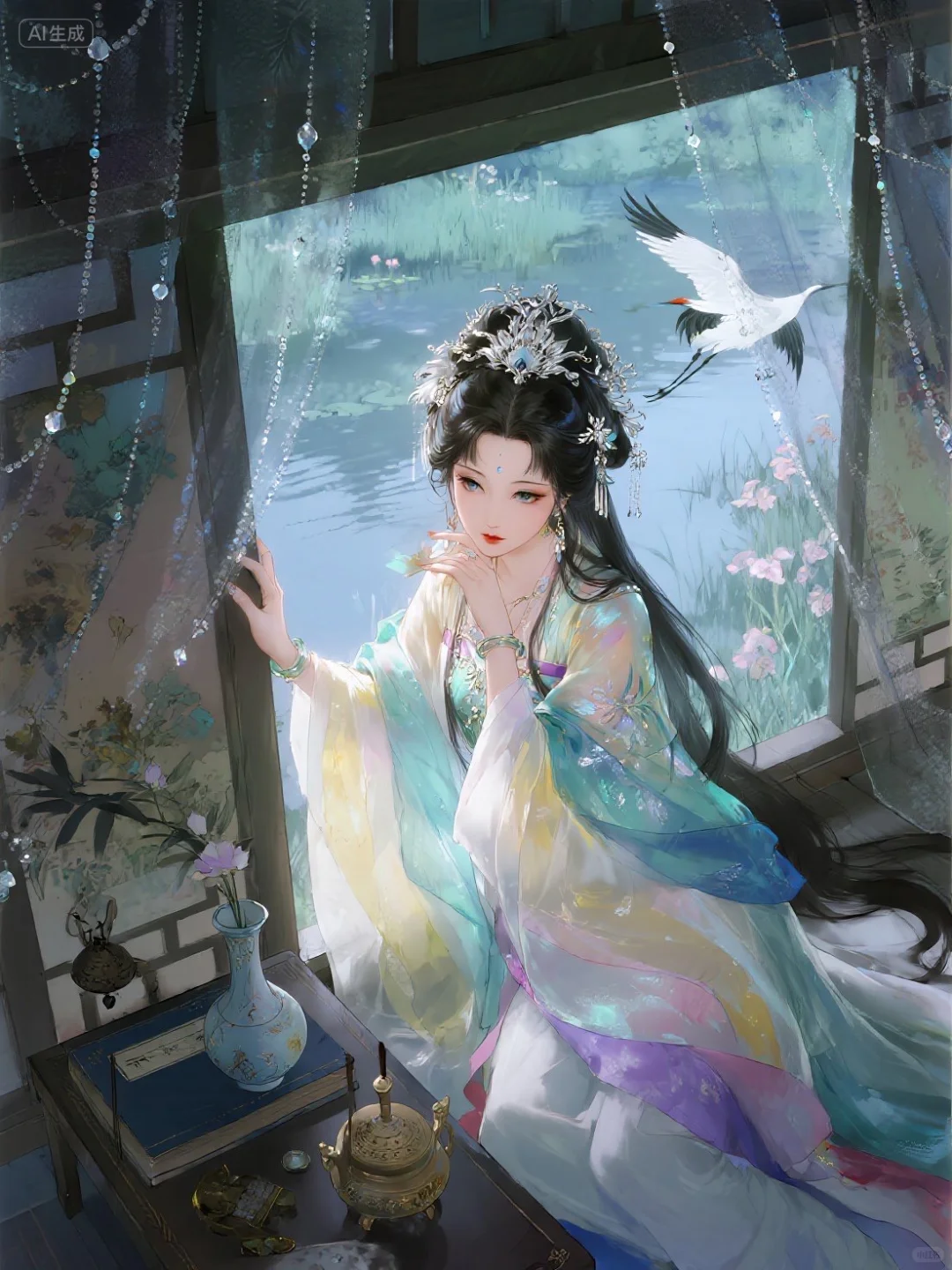 这样的古风美人，谁会不喜欢呢