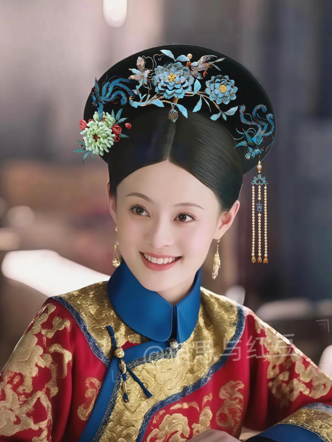 来为嬛嬛簪花了