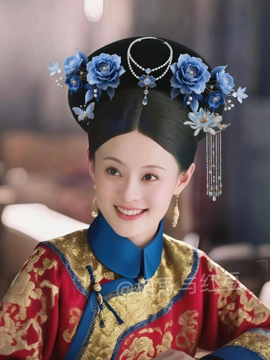 来为嬛嬛簪花了