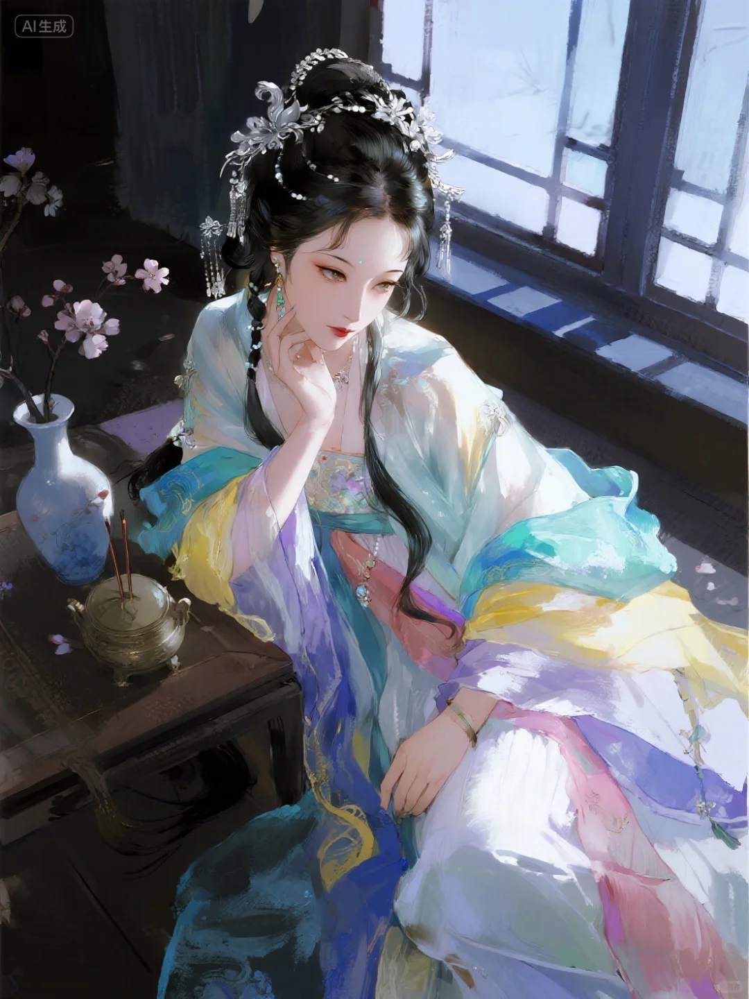 这样的古风美人，谁会不喜欢呢