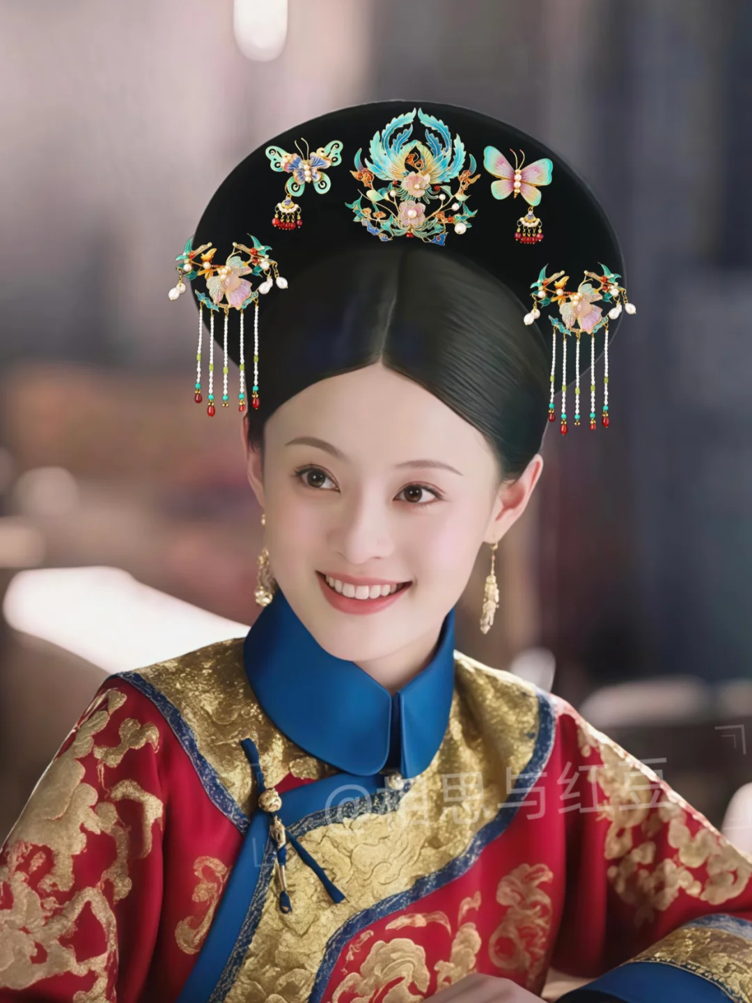 来为嬛嬛簪花了