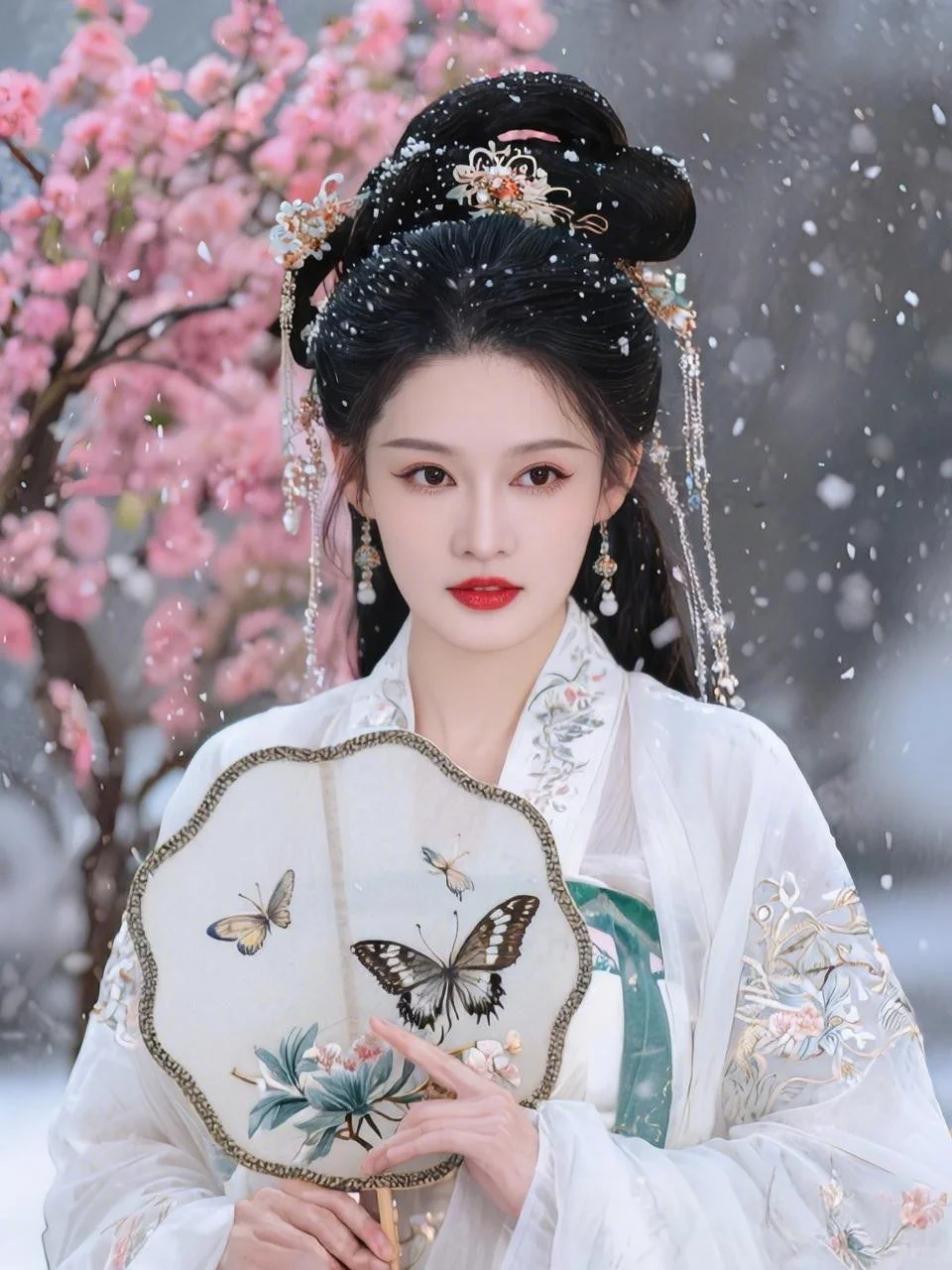 李沁古风穿搭第三弹（8张）