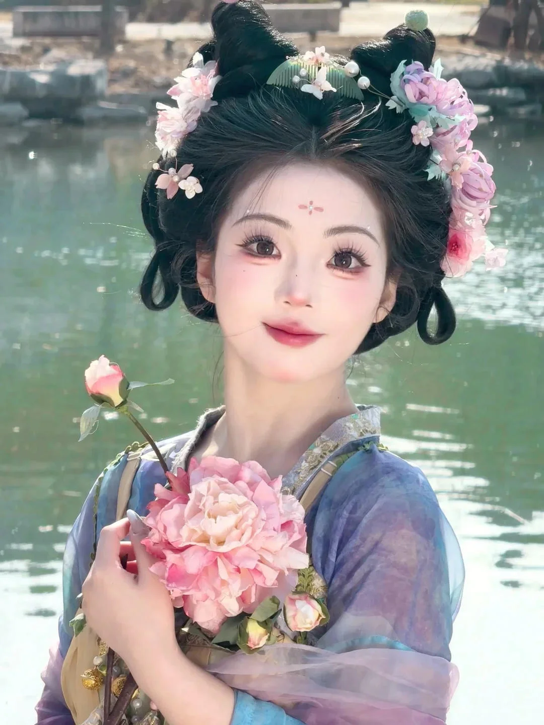 啊啊啊这妆造也太仙了吧！