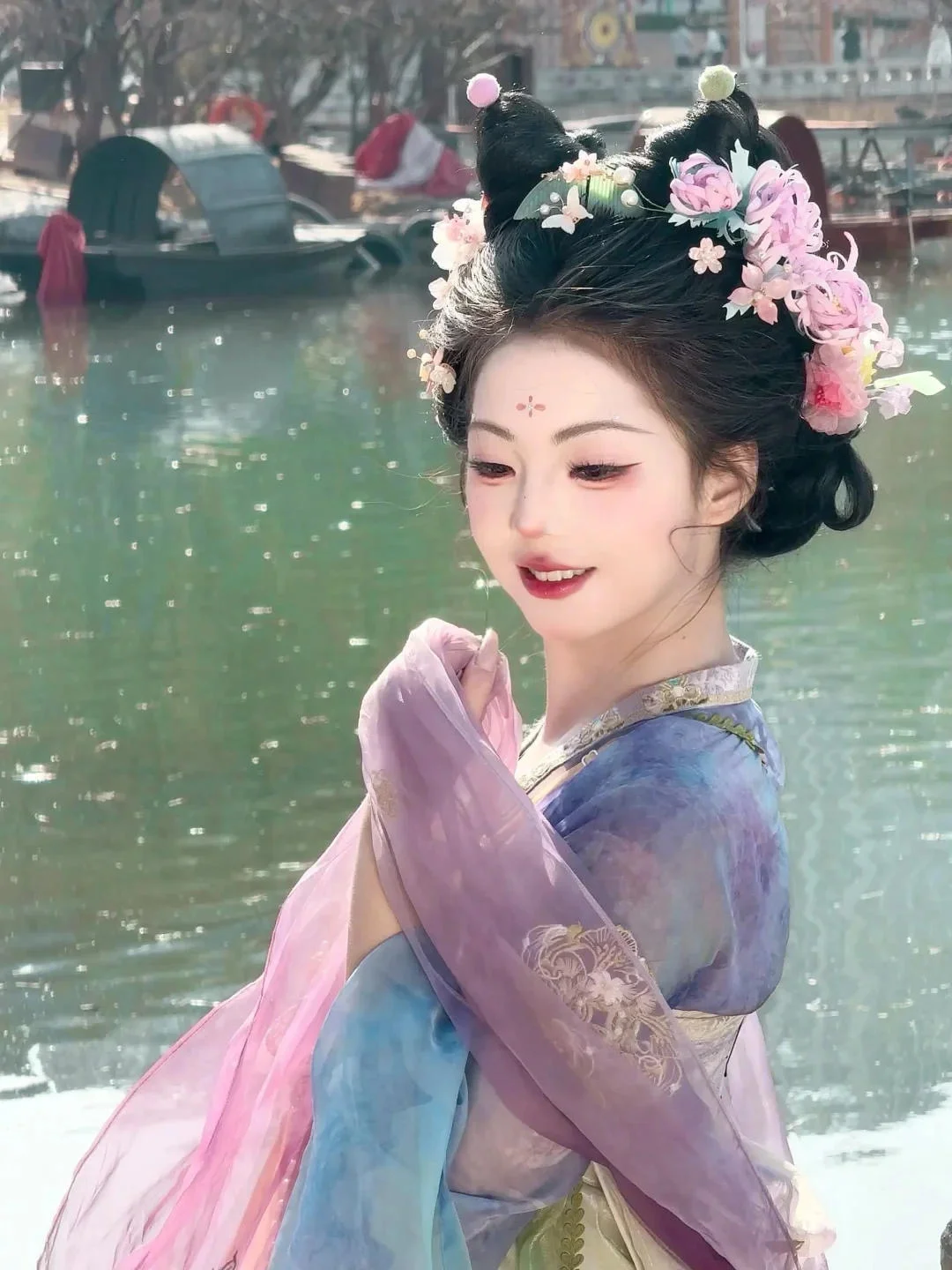 啊啊啊这妆造也太仙了吧！