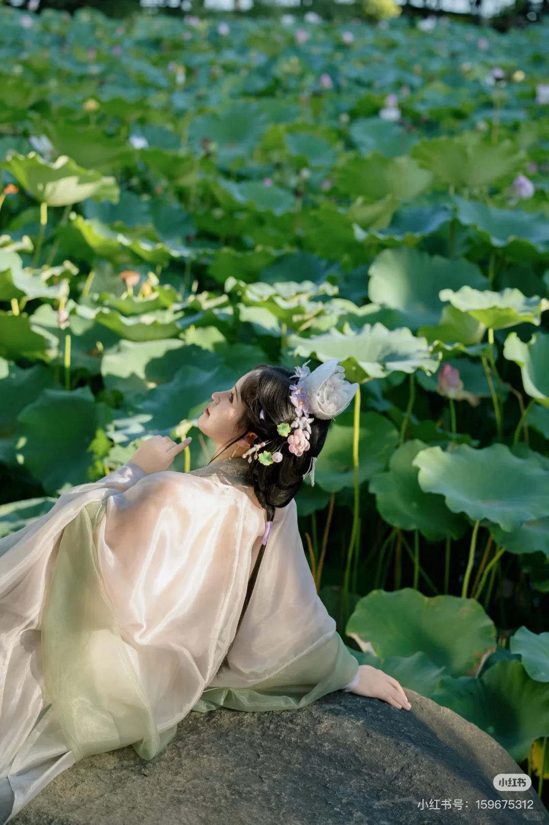 【汉服妆造集锦】清荷仙子特辑 ⑦ 🌸