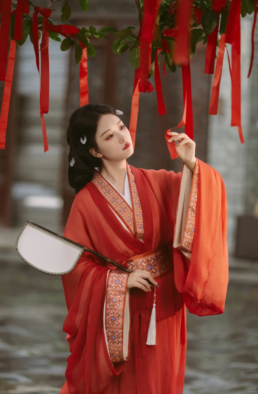 啊啊啊她真的太美了！汉服风！