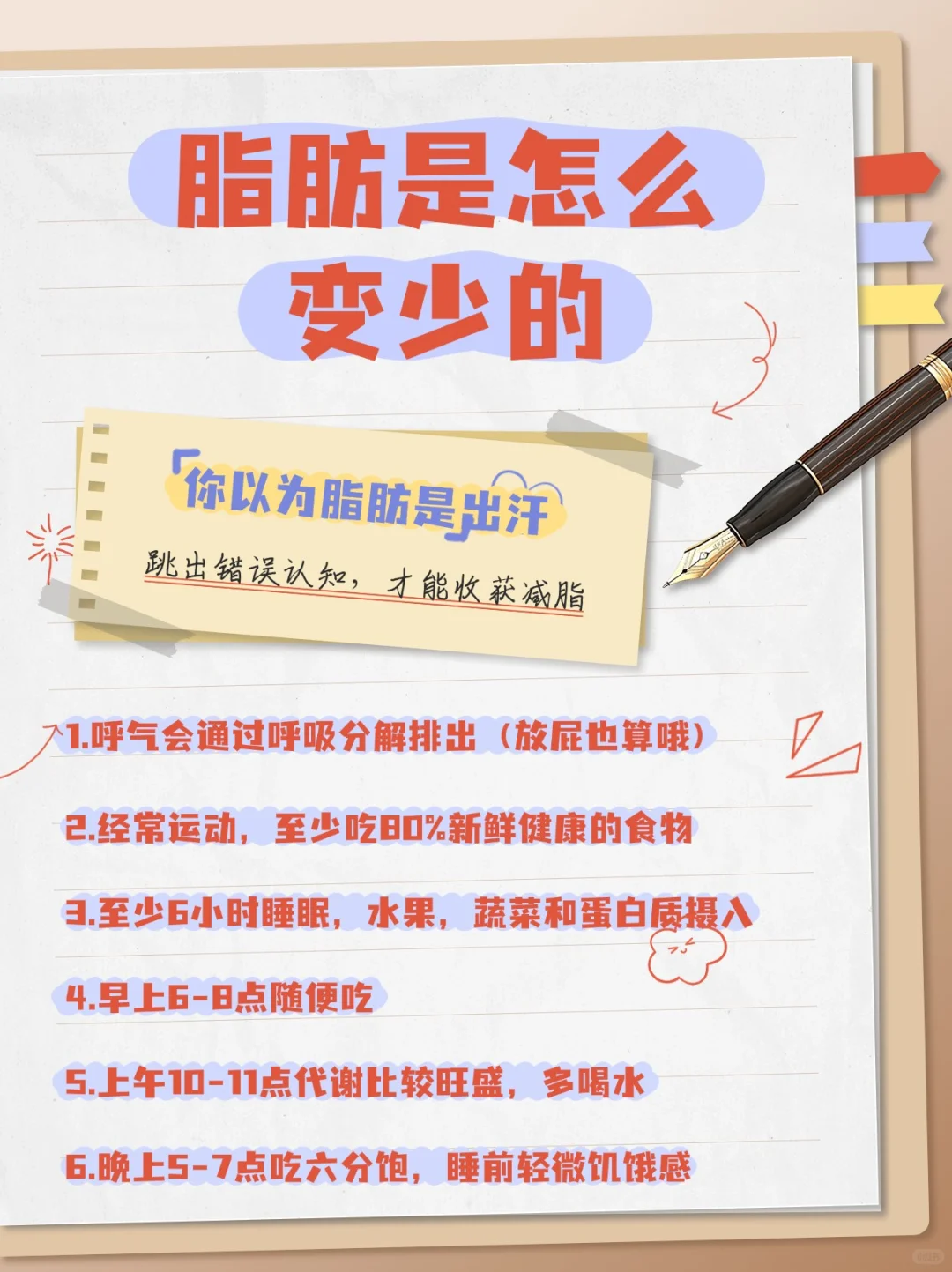 ✨🔥【脂肪消失的神奇过程】🔥✨