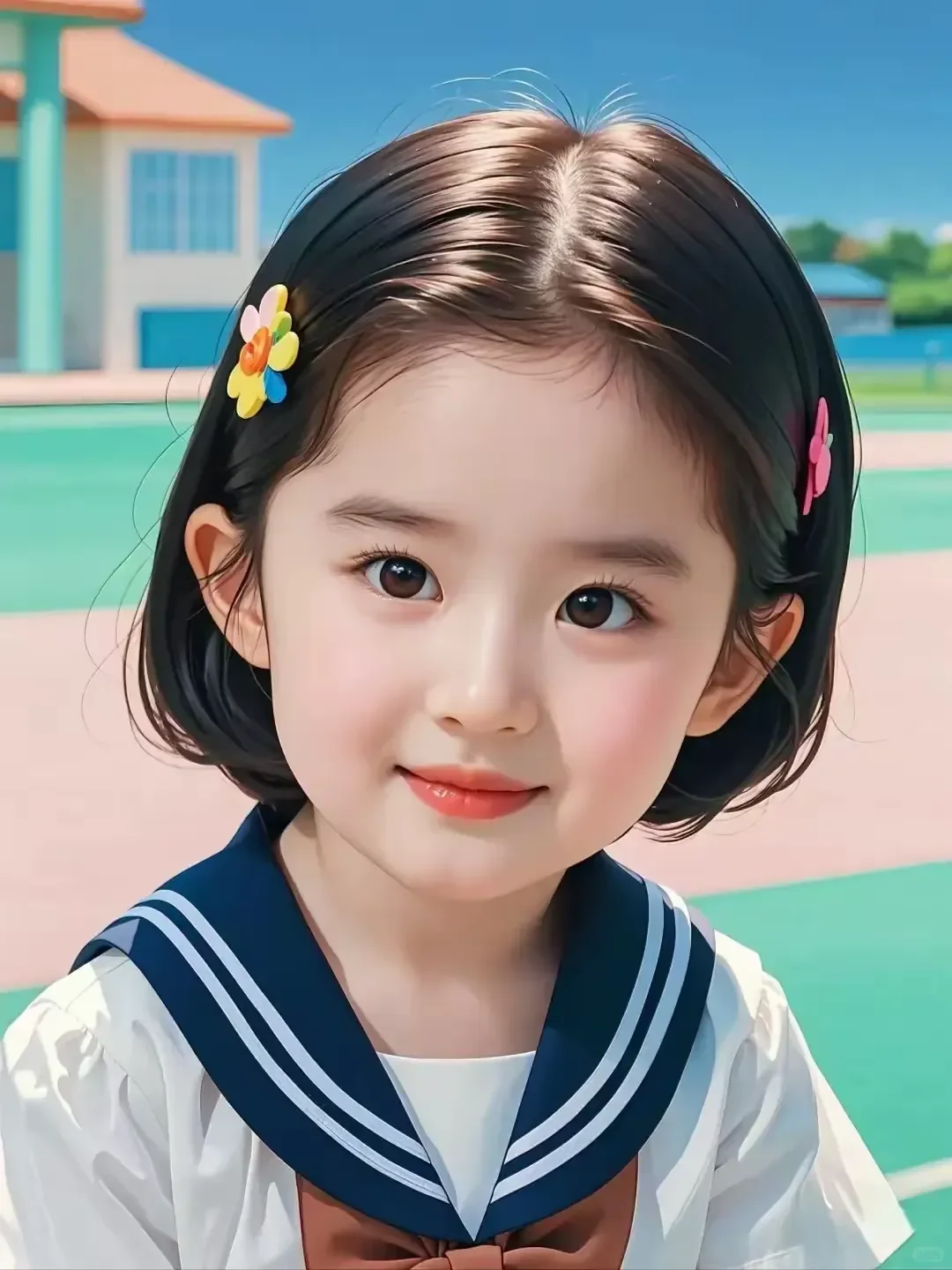 这个小女孩是谁呢？