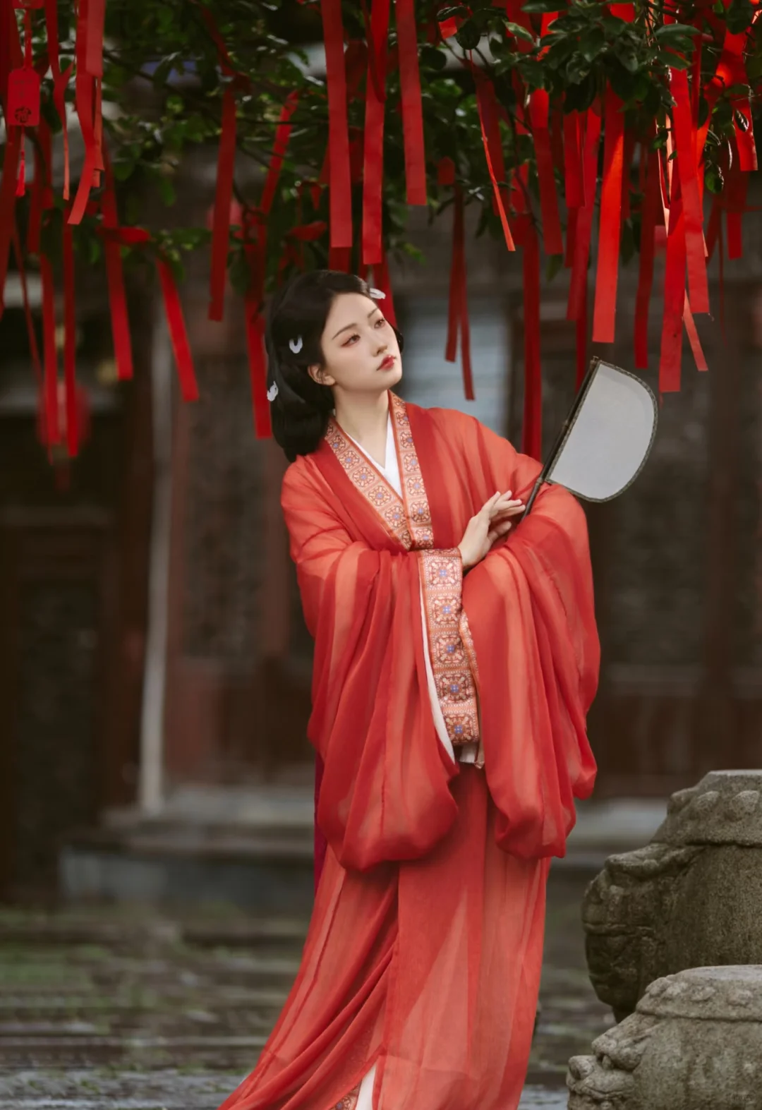 啊啊啊她真的太美了！汉服风！