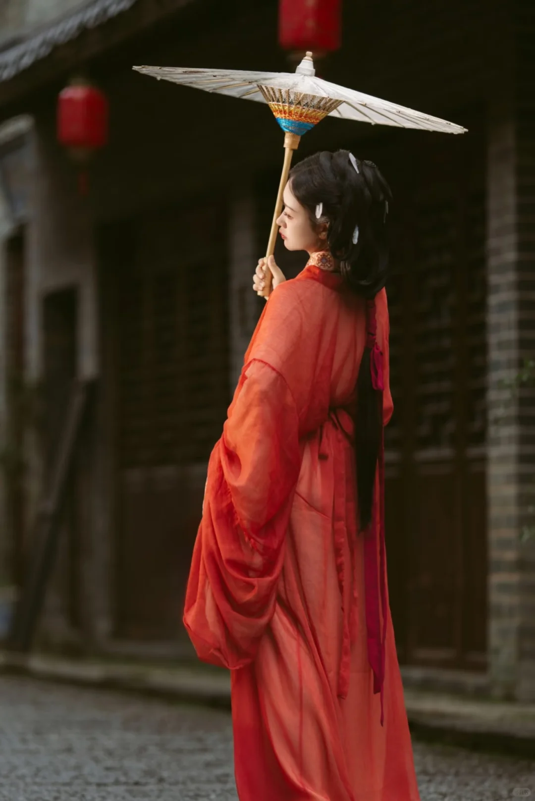 啊啊啊她真的太美了！汉服风！