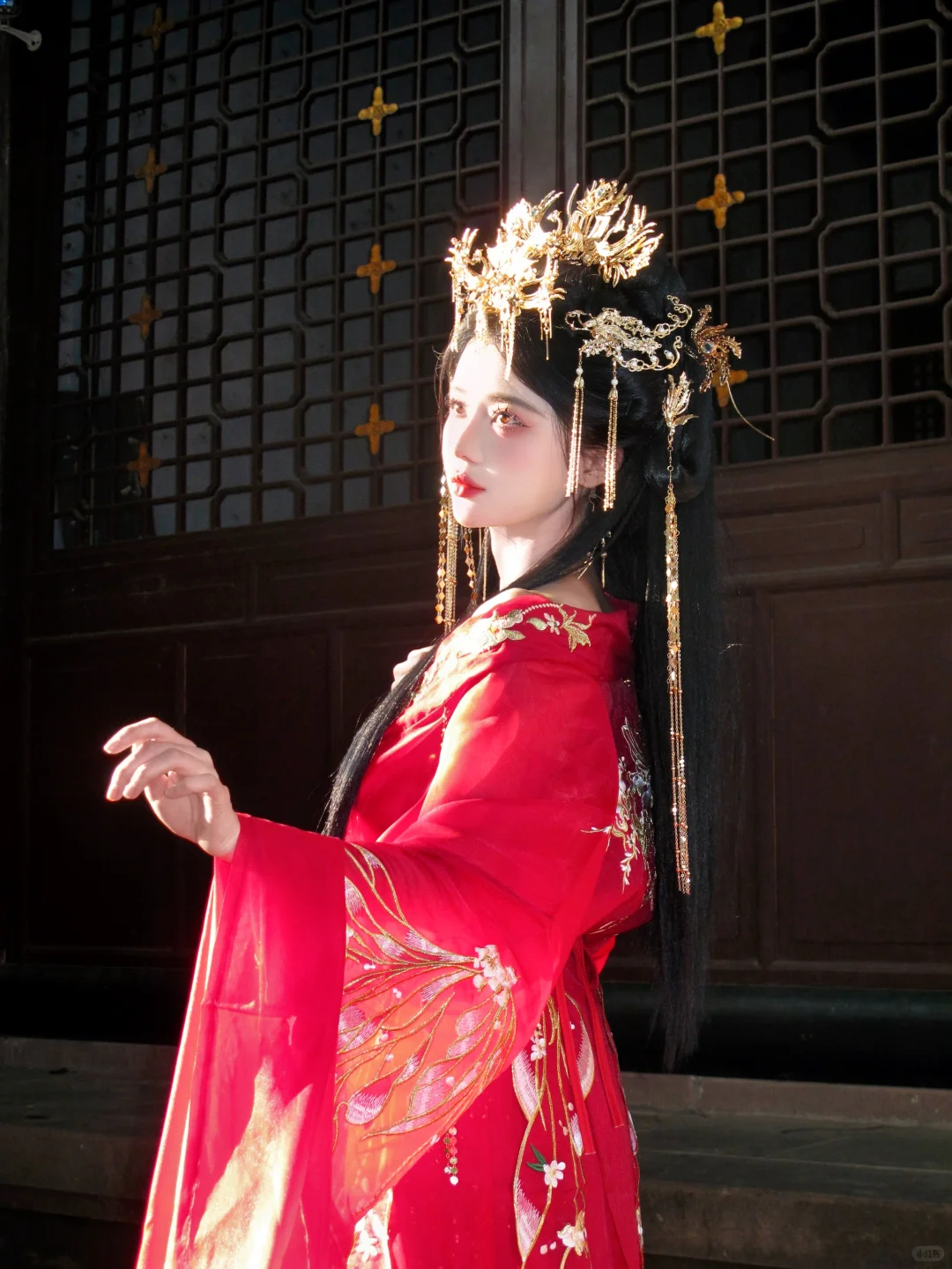 洛带妆造｜愿为她披红纱 此生共白头