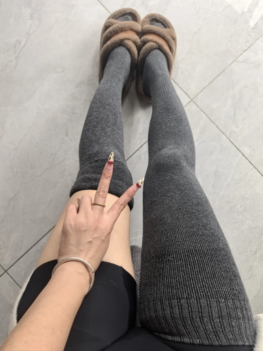 天呐❗️扒烂小红书才找到的大码孕妇大腿袜