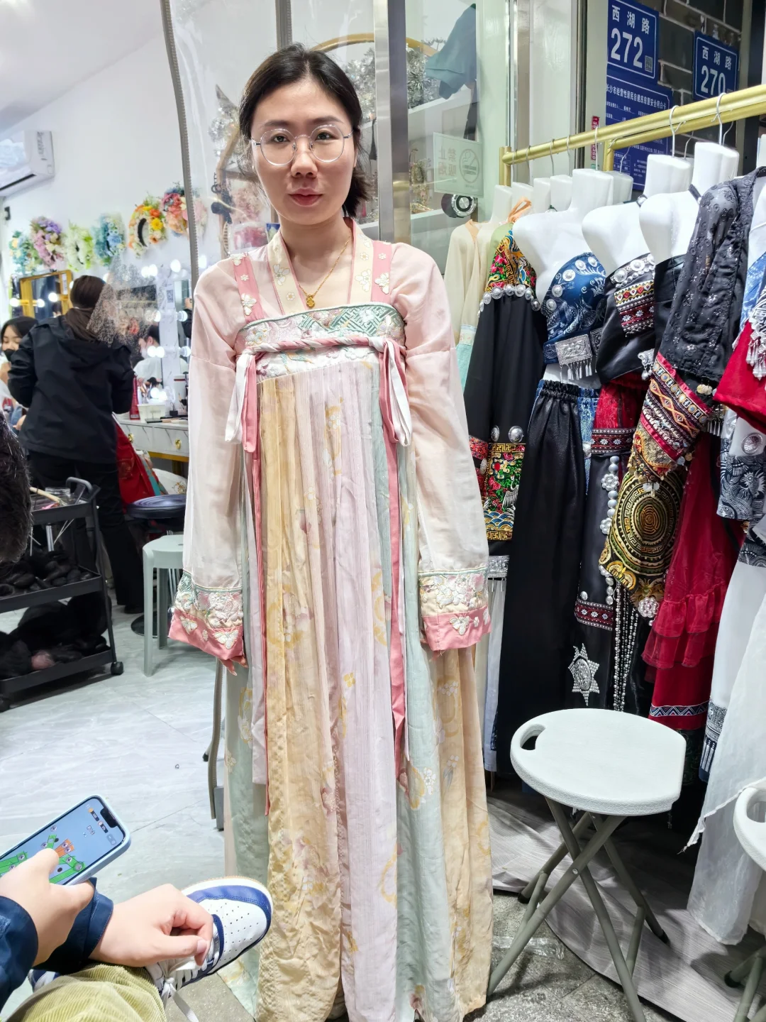 挑战第一次拍汉服写真