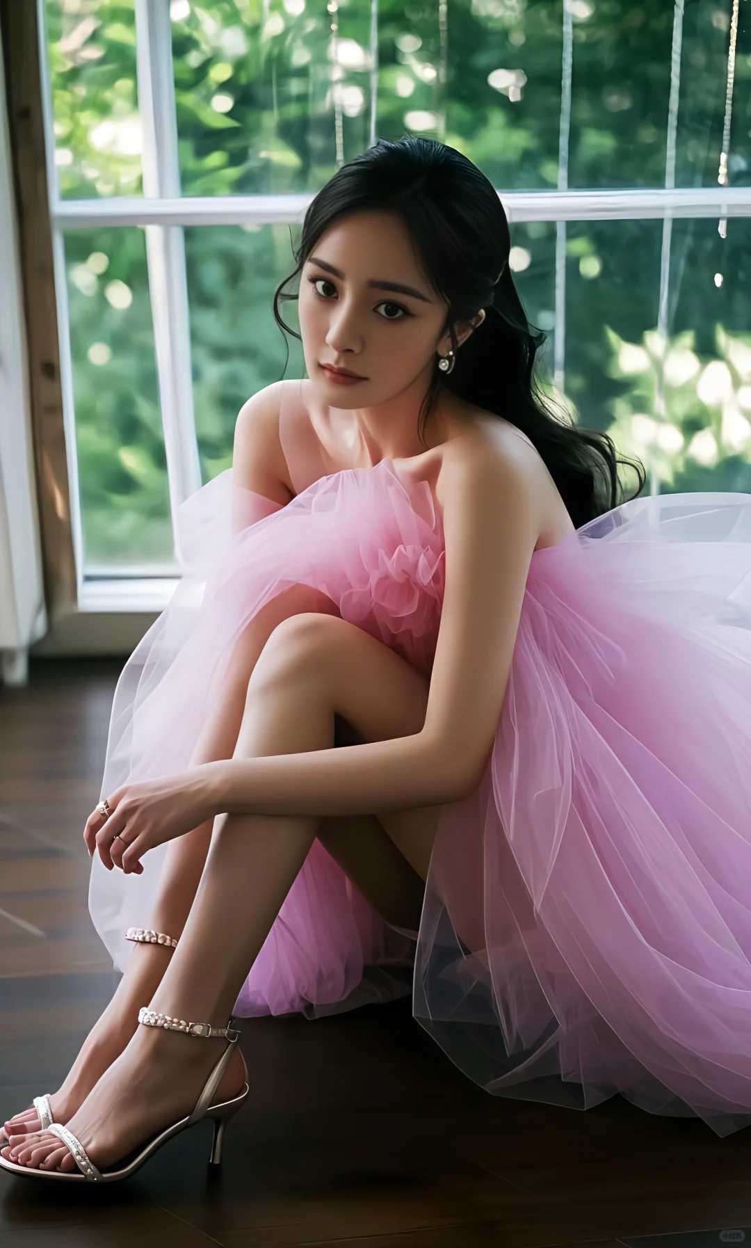 杨幂性感身材揭秘！