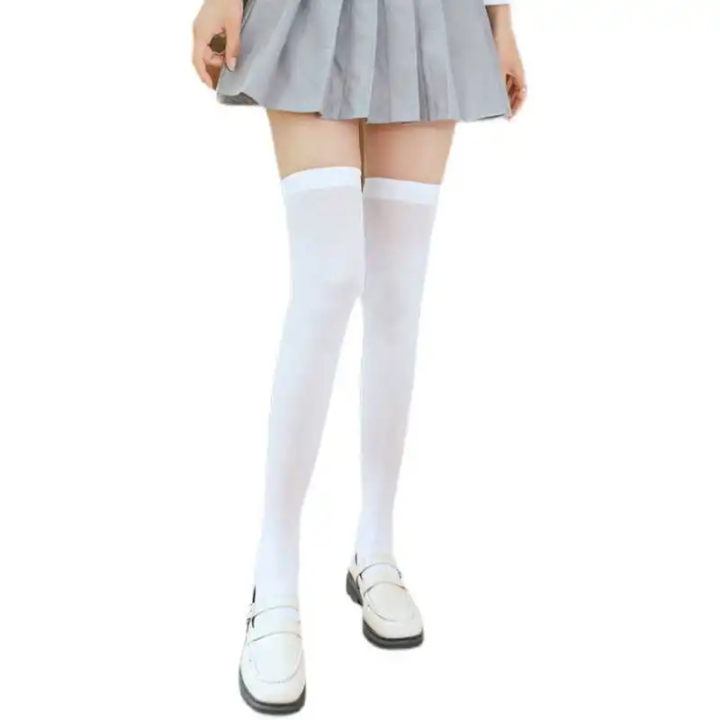 ☁️薄款过膝袜！女童也能穿出少女感