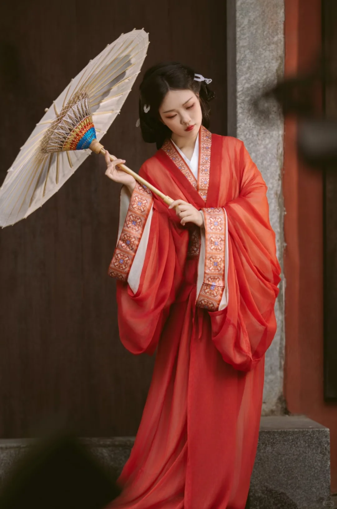 啊啊啊她真的太美了！汉服风！