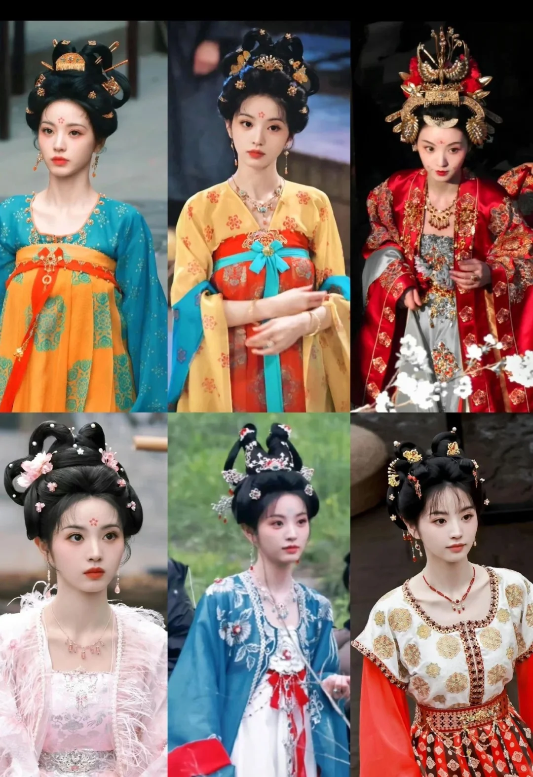 田曦薇子夜归武祯造型，奇迹薇薇在线换装