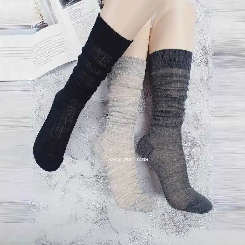 🧦全网首发｜羊毛及膝袜真的绝了～