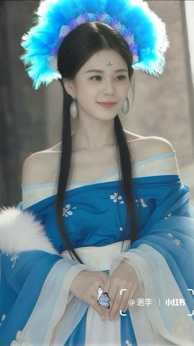 右滑簪花∶七仙女联动，今天是仙女诗