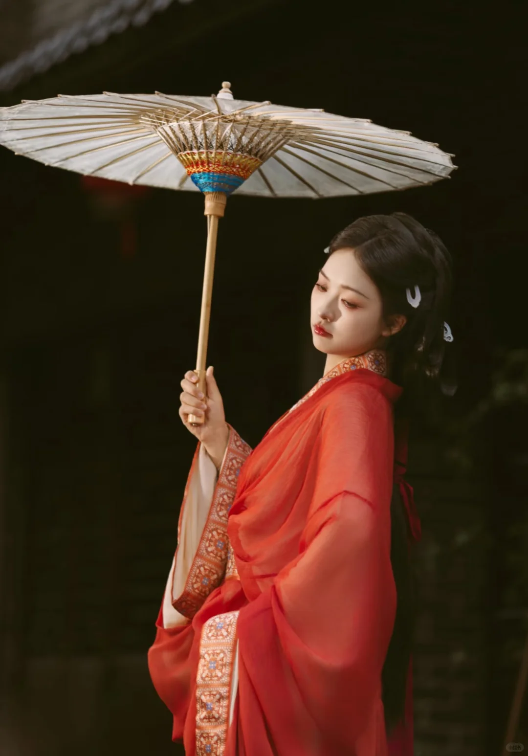 啊啊啊她真的太美了！汉服风！