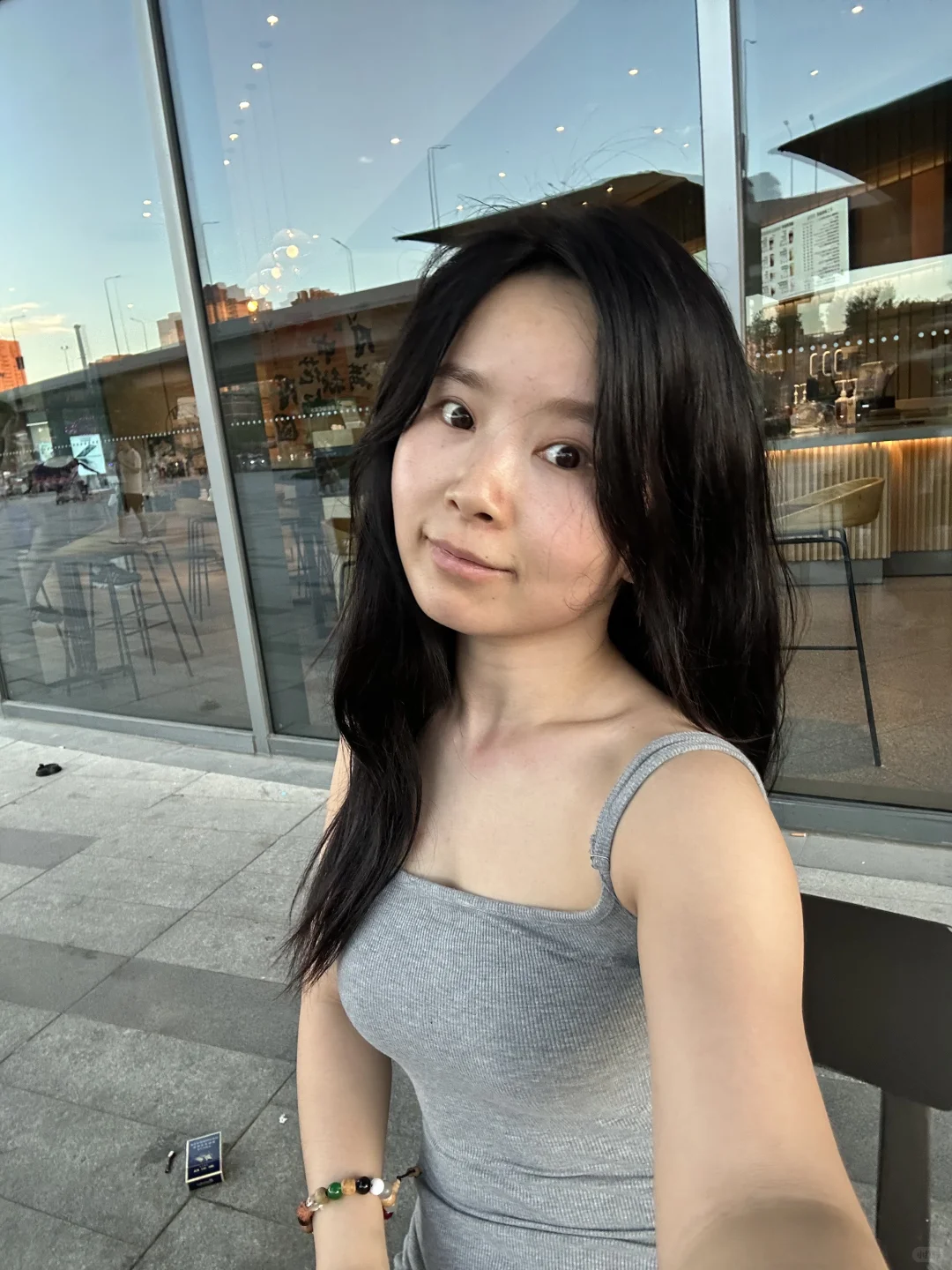 33岁素颜原相机，圆脸小个子抗老变美心得