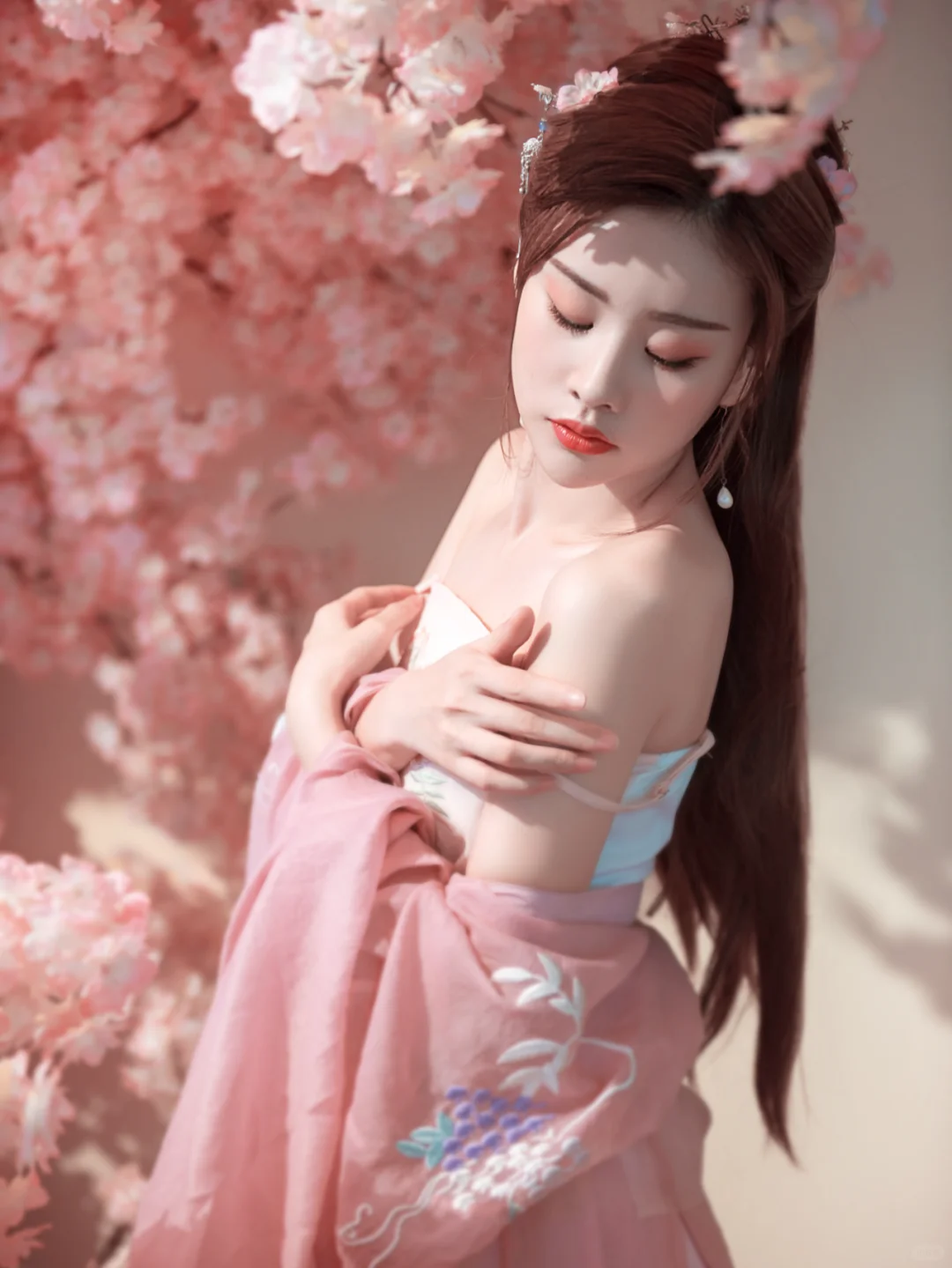 妩媚又撩人的古风写真🌸真的美死我啦
