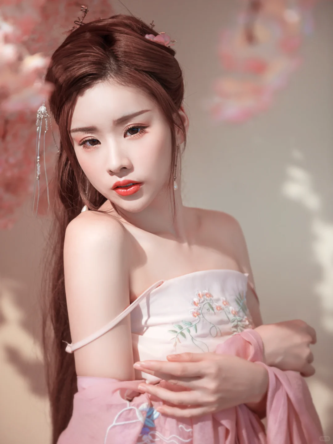 妩媚又撩人的古风写真🌸真的美死我啦