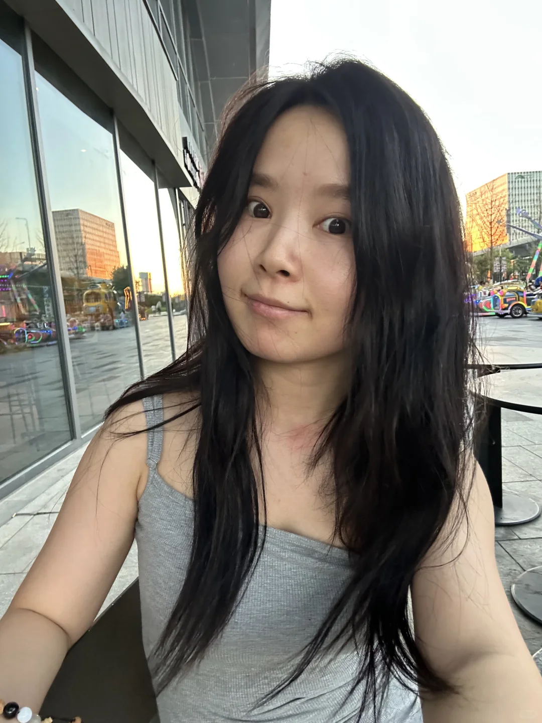 33岁素颜原相机，圆脸小个子抗老变美心得