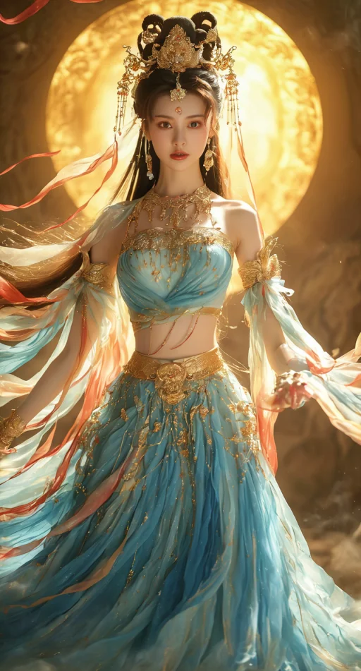 敦煌系列作品四:神女飞天合集